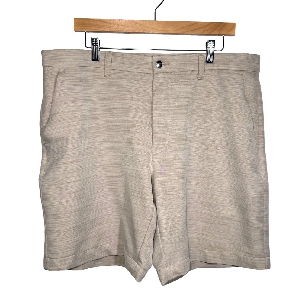 Callaway Opti-Dri Golf Shorts 2-Pack Tan Gray Mens 36 Performance Stretch Active - Picture 3 of 15